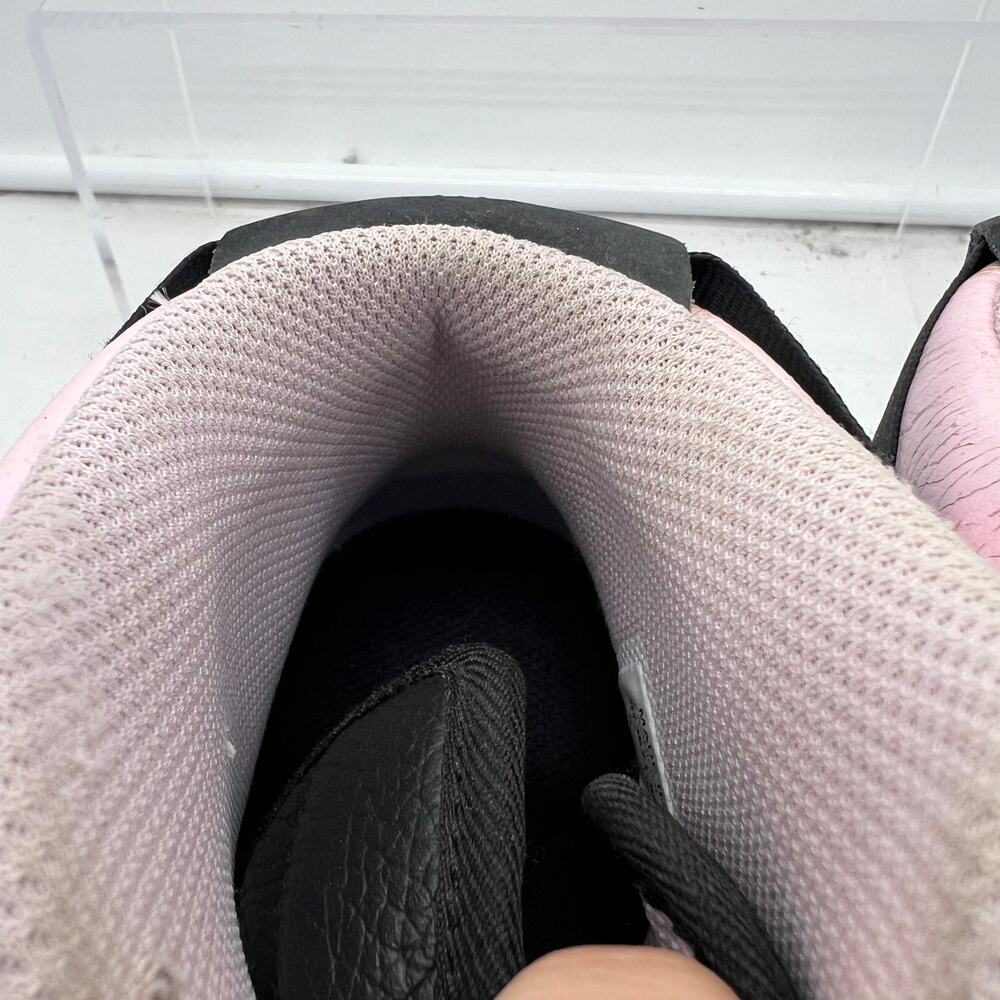 Nike Women’s High-Top Sneakers Pink Black White - Picture 6 of 9